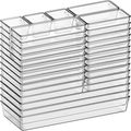 Criusia 36 Pack Large Clear Plastic Drawer Orga...