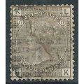 1880 SG154 4d Grey-Brown Watermark LARGE GARTER...