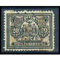 Used Revenue 20c N.Y. Stock Transfer Fine WA2793