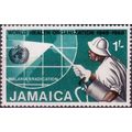 Jamaica 1969 Anniversary WHO 1/- Malaria Unmoun...