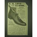 1900 R.H. Long Shoes Ad