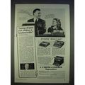 1940 LC Smith & Corona Typewriter Ad - Zephyr +