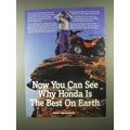 1997 Honda FourTrax Foreman 400 ATV Ad - You Can See