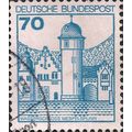 GERMANY, Wasserschloss Mespelbrunn, 1977 blue, ...