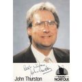 John Thurston 1980s Radio Norfolk DJ Hand Signe...
