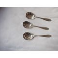 SPOONS /DESSERT SPOONS X 3 (11/01)