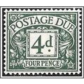 KEVIII 1936 D23 4d Dull Grey-Green Postage Due ...