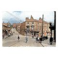 ptc5387 - Lancs - An early street scene of Lees...
