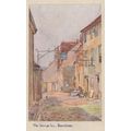 The George Inn Braintree Essex Antique Painting...