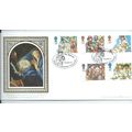 fdc benham silk first day cover blcs 100 sg1843...