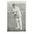 Cricket Postcard. J W Hearne.