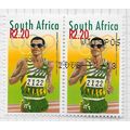 AFRICA SOUTH 2000 MARATHON GOLD WINNER OLYMPIAN...