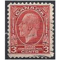 Canada 1932 SG315 3c Scarlet Good Used ..