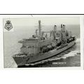 Naval RFA FORT VICTORIA Postcard (a)