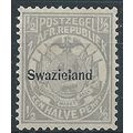 Swaziland 1889 SG4 1/2d Grey Mounted Mint . .