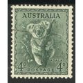 Australia 1937 - SG188 - 4d green - Koala - used