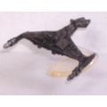 STAR TREK ' MICRO MACHINES' Silver KLINGON BATT...