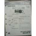 SONY CFM-2000 Original Service Manual