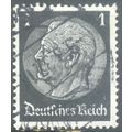 Germany 1934 - 1pf black - President Von Hinden...