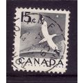 CANADA 1953 15c BLACK NORTHERN GANNAT SG 474 FI...