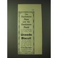 1900 National Biscuit Company Uneeda Biscuit Ad...