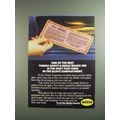 1984 Midas Brakes Ad - Goes in Glove Compartment