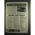 1984 MicroWay MWS-286 Computer Ad - 80286 in Stock