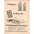 PHILLIPS PETROLEUM COMPANY 1955 gasoline motor ...