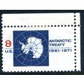 USA 1971 Antarctic Treaty, 8c, Scott 1431, MH
