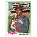 1978 Topps baseball card 503 Ike Hampton - Angels