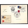 Postcard France Stamp (Cachet-U/A) Box0447