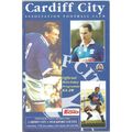 MATCH PROGRAMME 1994-95 CARDIFF CITY v STOCKPOR...