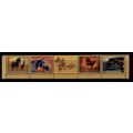 YUGOSLAVIA 1998 HORSES SET 4 VALS U/M MINT #3