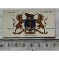 1913 Wills Arms of Companies No. 12 Apothecarie...
