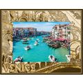 Venice Italy Laser Engraved Wood Picture Frame ...
