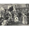 AT A FLOWER SHOW 1872 Henry Woods VICTORIAN ENG...
