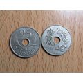 Denmark 1967 25 Ore Coin