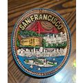 Beautiful Vintage San Francisco Ceramic Oval So...