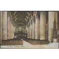 The Nave, Tewkesbury Abbey, c.1905-10 - Christi...