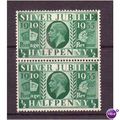George v hm mnh 1/2d jubilee pair.