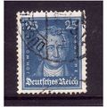 GERMANY 1926 SG 408 25pf BLUE GOETHE FINE USED