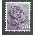 ENGLAND 90P 'TUDOR ROSE' (EN20) FINE USED (EBID...
