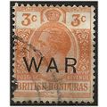 British Honduras 1918 SG120 3c Orange WAR Stamp...