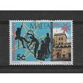 Malta.SG1008 5c Silhoutted Children and Preside...