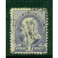 Used 212 1c Benjamin Franklin Average Plus M01449
