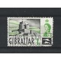 Gibraltar.SG161 1d Moorish Castle.Fine Used.Mar24