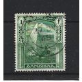 Zanzibar.SG318 1s Sailing Canoe (Green).Fine Us...