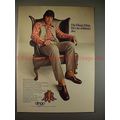 1971 Dingo Boots Ad w/ Joe Namath in Armchair, NICE!!