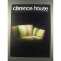 1985 Clarence House Bauhaus Fabric Ad