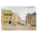 STOW-ON-THE-WOLD unused vintage postcard painti...